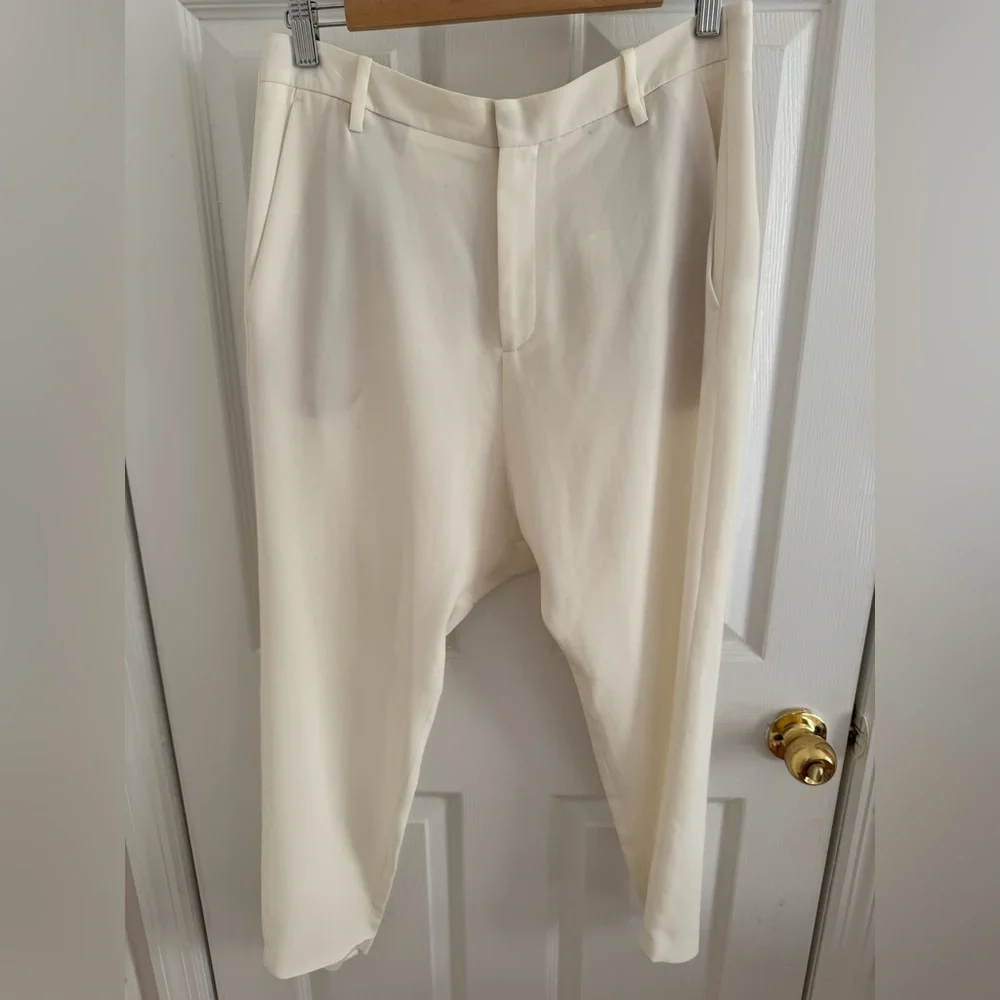 NILI LOTAN - Paris Pant - Size 6 - White Silk - Picture 1 of 5